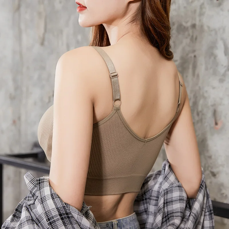 Sutiãs sem costura e sensuais  - Sleep Bra Bralette avaliação e preço